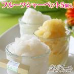 6/20-9/5お届けまで お中元 フルーツシャーベット5個入