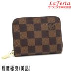 ルイヴィトン コインケース ダミエ ジッピー・コイン パース 箱付き N63070 中古（程度極良【美品】）