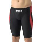 ARENA アリーナ レーシングスパッツ ハーフレッグ 水泳 水着メンズ競泳用 公認 AS6SRC54M-BKRD