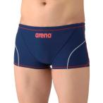 ARENA アリーナ トレーニングスパッツ ショートレッグ  水泳 水着 メンズ 競泳用 AS6SWM04M-NVRD