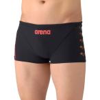 ARENA アリーナ トレーニングスパッツ ショートレッグ 水泳 水着 メンズ 競泳用 AS6SWM07M-BKRD
