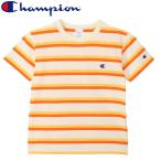 Champion Champion Kids border Short sleeve T-shirt CKZ305-034 Basic spring summer short sleeves Junior 