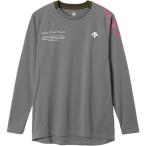  Descente DESCENTEp Ractis рубашка длинный рукав волейбол унисекс DV5FLT01U-GY