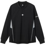 デサント DESCENTE ピステシャツ 長袖 バレーボール ユニセックス DV5FWB01U-BK