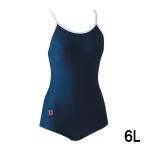  foot Mark FOOTMARK женщина two way One-piece белый трубчатая обводка 6L плавание плавание купальный костюм 101504