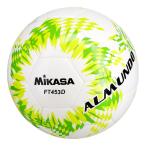 mikasaMIKASA футбольный мяч ALMUNDO одобренный мяч si-m блокировка 4 номер FT453D-YLG