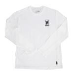 ショッピングCHROME クローム CHROME 日本限定モデル ロンT 長袖 Tシャツ メンズ PREMIUM SS MASTER LOCK UP TEE JP193WHGY「--RS2403」