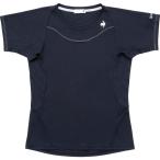 ルコック Le coq sportif テニス レディース Aile forme ゲームシャツ テニス QTWWJA30-NV 半袖