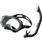 ReefTourer leaf Tourer si Ricoh n производства широкий поле зрения 3 глаз маска &.... вода . не входит воздуховод "snorkel" 2 позиций комплект морской спорт RC0109-BKBK