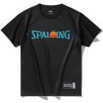 SPALDING Spalding Junior футболка ONE PIECE One-piece me ламе la. реальный Logo баскетбол короткий рукав футболка SJT25161P-1000