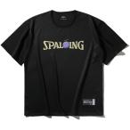SPALDING Spalding футболка ONE PIECE One-piece резина резина. реальный Logo баскетбол короткий рукав футболка SMT25104P-1000