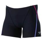 Speedo скорость кнопка выше Turn z половина box плавание купальный костюм ST52302-MB мужской 