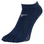 MIZUNO Mizuno рейсинг носки 5 пальцев лодыжка | предотвращение скольжения есть унисекс легкая атлетика носки мужской U2MXB01314