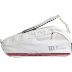 Wilson Wilson TEAM J 6PK White|Red теннис сумка WR80502010