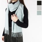 『Johnstons-ジョンストンズ-』 Cashmere Plains Scarf [180×25cm] カシミヤ マフラー ストール ショール 無地 フリンジ レディース メンズ ユニセックス
