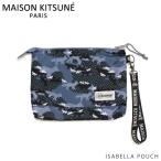 MAISON KITSUNE メゾンキツネ ISABELLA POUCH EASTPAK イーストパック 限定コラボ ナイロン クラッチバック ポーチ