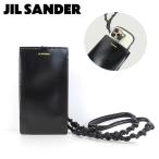 Yahoo! Yahoo!ショッピング(ヤフー ショッピング)JIL SANDER ジルサンダー TANGLE PHONE CASE JSPT840098 WTS69158N 001 ショルダーバッグ ポーチ フォンケース レザー レディース