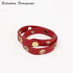 Yahoo! Yahoo!ショッピング(ヤフー ショッピング)Feragamo フェラガモ BRACELET レザーブレスレット ブレスレット  バングル ベルト ロゴ 本革 レザー レディース 760060