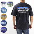 【ネコポス配送:1枚迄】Patagonia パタゴニア Ms P-6 Mission Organic T-Shirt Tシャツ 半袖 ロゴプリント メンズ 37529 野外フェス 海 山 キャンプ