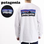 ショッピングpatagonia Patagonia パタゴニア Ms L/S P-6 Logo Responsibili-Tee Tシャツ 長袖 ロンT ロゴプリント メンズ 39161 野外フェス 海 山 キャンプ