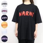 MARNI マルニ Oversized Logo T-Shirt Tシャツ 半袖 オーバーサイズ ロゴT コットン レディース THJET49EPH USCS11