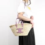 CELINE セリーヌ TEEN CELINE CLASSIC PANIER Basket Bag バスケットバッグ カゴバッグ ショルダーバッグ 2way 肩掛け トリオンフ ロゴ レディース 113832CGG