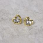 Coach コーチ Halo Heart Earrings 37422733 ピアス スタッドピアス アクセサリー ハート 2way クリスタル レディース