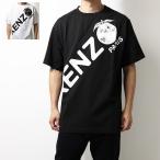 KENZO ケンゾー KENZO ORANGE T-Shirts Tシャツ 半袖 クルーネック オーバーサイズ オレンジプリント コットン メンズ FE55TS280 4SY