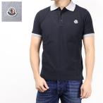 MONCLER モンクレール Logo Polo Shirts ポロシャツ 半袖 ロゴパッチ トップス コットン キッズ 男の子 大人もOK メンズ 8A00008 8496W