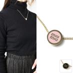 miumiu ミュウミュウ Logo Necklace ネッ�