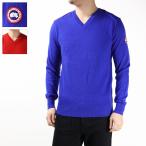 CANADA GOOSE カナダグース セーター MCLEOD V NECK SWEATER マクロード 6865M メンズ ニット ウール Vネック 長袖 ロゴパッチ LaG Onlinestore