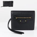 BALENCIAGA バレンシアガ 二つ折り財布 NEO Classic Mini Wallet 640111 15Y0I レディース レザー ミニウォレット 小銭入れあり ミニ財布 ロゴ LaG Onlinestore