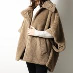 Max Mara Max Mara пальто TEBE Teddy Short Cape плюшевый мишка накидка 25247361326 женский капот нет внешний 