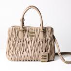 【LaGヴィンテージ】miumiu ミュウミュウ ハンドバッグ Matelasse Hand Bag マトラッセ 5BA258 レディース ショルダーバッグ レザー 2WAY クロスボディ ロゴ 鞄