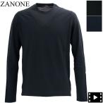 ショッピング半額以下 ザノーネ Tシャツ メンズ アイスコットン クルーネック 長袖Tシャツ ZANONE T-SHIRT ML 812643 ZAN ZG380 返品交換不可