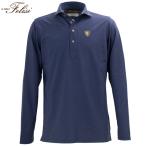 ショッピングフェリージ フェリージゴルフ ウェア メンズ 長袖 ポロシャツ Felisi GOLF MS CANCLINI LS WC SHIRT FLG64M002 FLG 076 NAVY