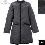 ラベンハム コート レディース ノーカラー キルティングロングコート LAVENHAM SLJ2106 LAV LONGLINE ROUND COLLAR COAT 返品交換不可