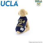 送料無料 UCLA  (ユーシーエルエー） 犬服 Tシャツ ドッグウエア UCLA-0428 カレッジ アメカジ 飼い主 さん ペアルック