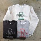 ショッピングSHIRTS Pherrow`s【25W-PVSS1】SWEAT SHIRTS スウェットシャツ 両 Vガゼット 吊り編み 丸胴 COTTON100%