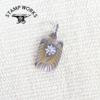 STAMP WORKS スタンプワークス【SWP-013】【Thunder Bird Pendant (M)】サンダーバードペンダント ネックレストップ ハンドメイド シルバー SILVER
