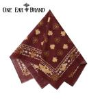 ONE EAR BRAND one year бренд [Bonbois]70cmx70cm бандана сделано в Японии 
