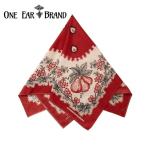 ONE EAR BRAND one year бренд [Poire]70cmx70cm бандана большой размер сделано в Японии 