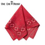 ONE EAR BRAND one year бренд [Camel Brand Jomon]50cmx50cm бандана сделано в Японии 