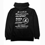 WEB限定オリジナル　パーカー　ブラック 　* LAILE レイル 【S31001BK#L】