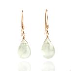 天然石パワーストーンロングピアスb...