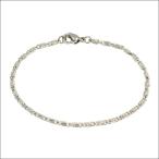 Yahoo! Yahoo!ショッピング(ヤフー ショッピング)ブレスレット ステンレス 2mm インディロールチェーン