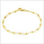 Yahoo! Yahoo!ショッピング(ヤフー ショッピング)ブレスレット ステンレス 3mm スイートハートチェーン ゴールド
