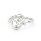 Yahoo! Yahoo!ショッピング(ヤフー ショッピング)日本製 高品質 シルバー925 オーダーメイド リング 指輪 Bブランド CZ アルファベット Yタイプ