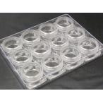  ногти tool контейнер акрил контейнер пустой контейнер детали место хранения tool 12 шт. комплект 