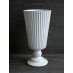 【フラワー】French Antique lll　クラシックベース　M グレー陶器 灰色 Clay クレイ 中国製